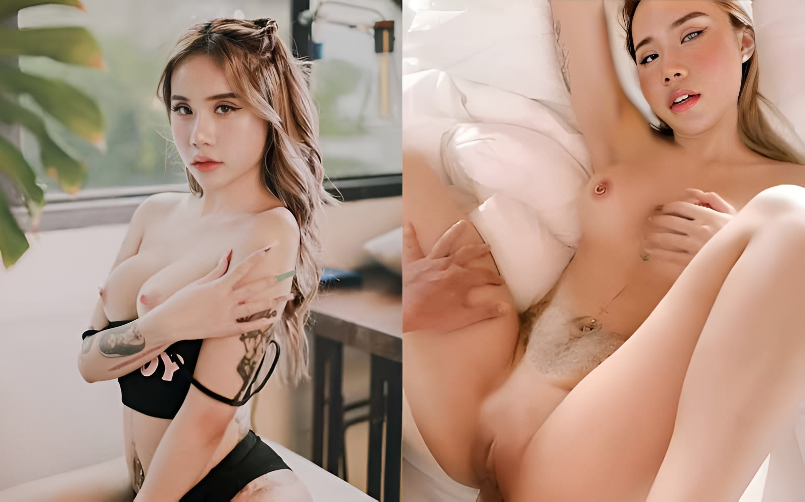 Chibi1311 vú đẹp cùng bạn trai